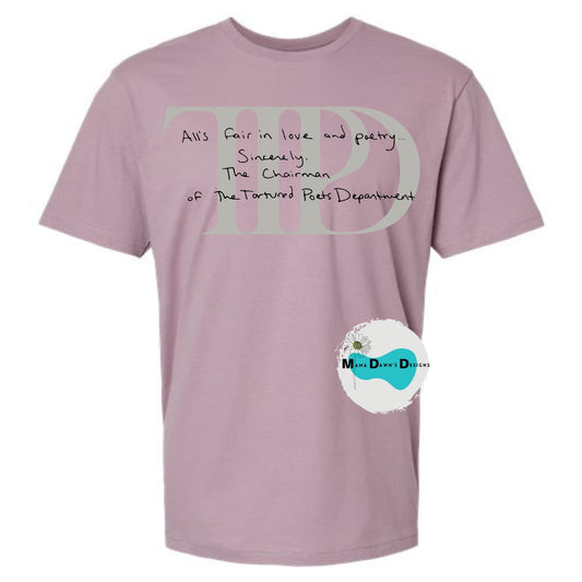 TTPD Lyrics Tee