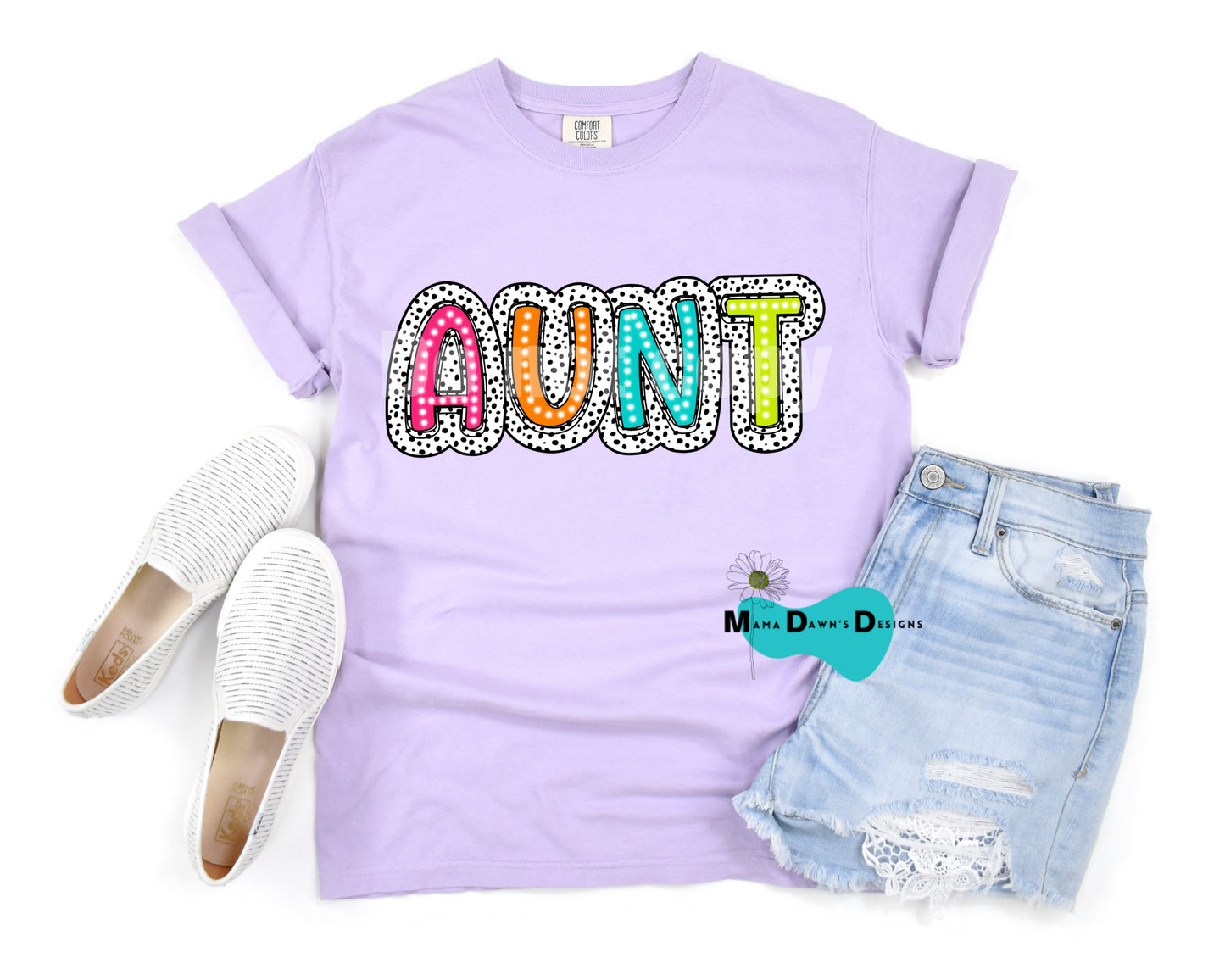 Aunt Bright Dotted Tee